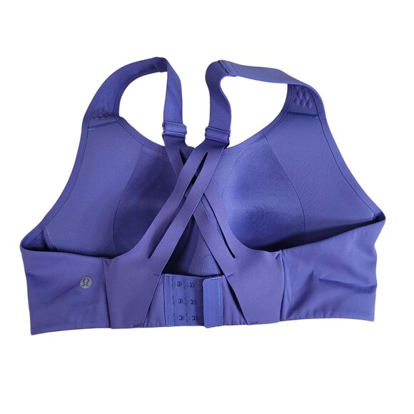 Lululemon AirSupport Bra Purple 38C Lavender Fog Indigo Charged Full Coverage - Picture 6 of 13